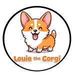 Louie the Corgi Logo